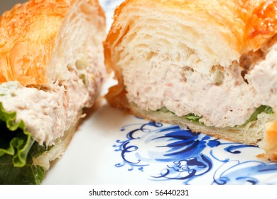 Tuna Salad Croissant Sandwich