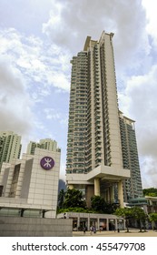 TUNG CHUNG , HONG KONG , JUNE 30, 2016 : The Tung Chung MTR Station Is Start Of The Tung Chung- MTR Line Subway At Tung Chung.