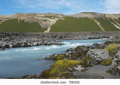 Tunga Mountain Husafell Borgarfjordur Iceland Stock Photo Edit Now