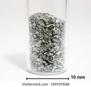 Tungsten (Wolfram) Metal Pieces Close Up