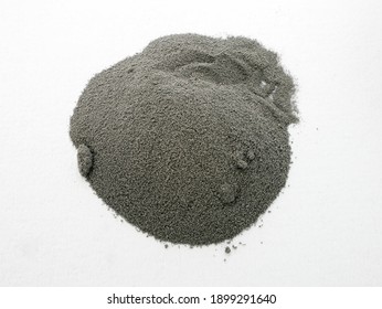 Tungsten (Wolfram) Metal Powder Close Up