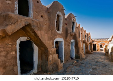 Tunisia. 06/23/2014. Ksar Hadada Or Ksar Haddada Where In 1997, George Lucas And His Team Shot A Part Of Star Wars Episode I, The Phantom Menace