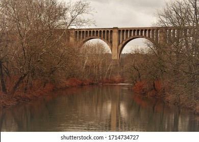 Tunkhannock  Creek Viaduct In Tunkhannock, Pennsylvania