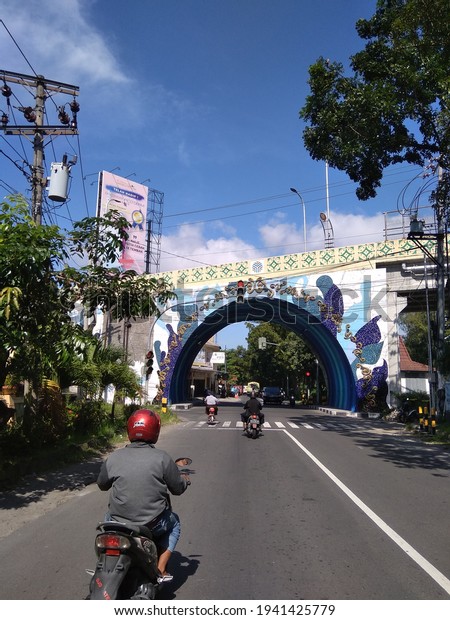 a tunnel in\
Mangkubumen, Banjarsari sub-district, Surakarta city, Central Java,\
Indonesia, 23 March 2021