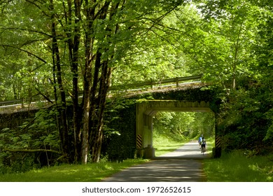 Tunnel On Cedar River Bike Trail                               