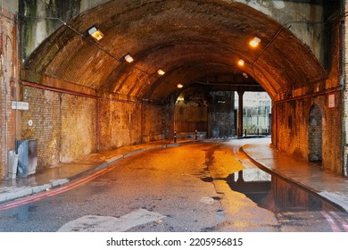 The tunnel on Crucifix lane, London - Shutterstock ID 2205956815