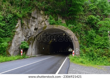 Tunnels opened in order to travel in the high and curved mountains of the Black Sea provide great convenience. It is a very nice feeling to enter the tunnels by passing through the lush and high mount