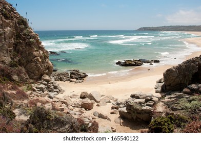 Tunquen Beach In Chile