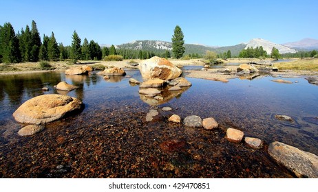 Tuolumne River Looking Lembert Dome