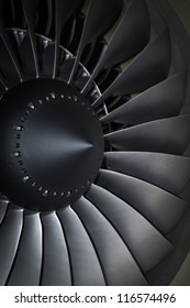 Turbine Blades Jet Engine Aircraft Civil