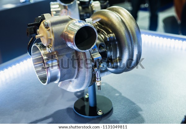 Turbo for racing car. Increase the strength of the
car with turbo.