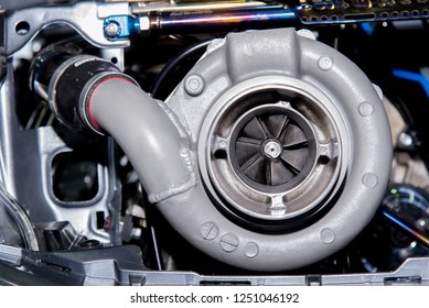 Turbocharger Installed On Car Stock Photo 1251046192 | Shutterstock