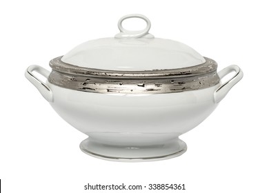 Tureen Isolated On White