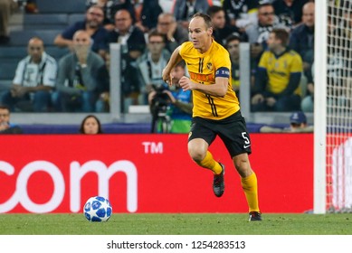Turin, Italy, 02 October 2018. UEFA Champions League, Juventus Vs Young Boys 3-0. Steve Von Bergen, Young Boys.