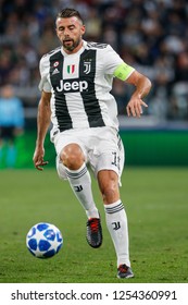 Turin, Italy, 02 October 2018. UEFA Champions League, Juventus Vs Young Boys 3-0. Andrea Barzagli, Juventus.