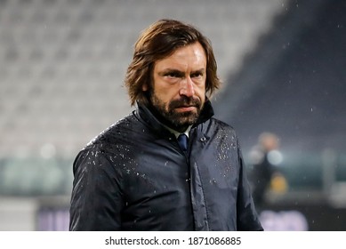 Turin, Italy. 05 December 2020. Italian Serie A Football Championship. Juventus VS Torino 2-1. Andrea Pirlo, Coach Juventus.
