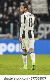 Turin, Italy. 05 February 2017. Campionato Italiano Di SerieA, Juventus Vs Inter 1-0. Claudio Marchisio, Juventus.