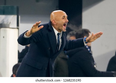 Turin, Italy, 07 December 2018. Campionato Italiano Serie A, Juventus-Inter 1-0. Luciano Spalletti, Coach Inter.