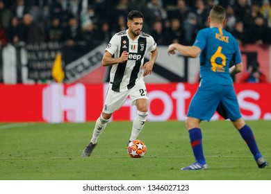 Turin, Italy. 12 March 2019. Uefa Champions League, Juventus Vs Atletico Madrid 3-0. Emre Can, Juventus.