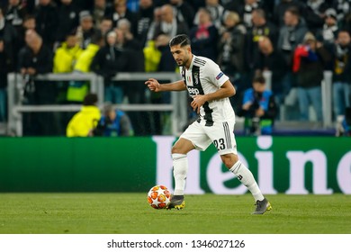 Turin, Italy. 12 March 2019. Uefa Champions League, Juventus Vs Atletico Madrid 3-0. Emre Can, Juventus.