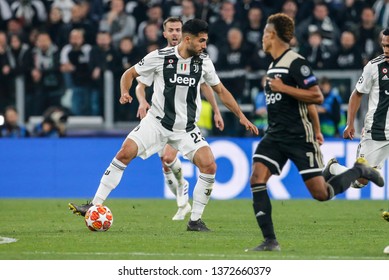 Turin, Italy. 16 April 2019. UEFA Champions League, Juventus Vs Ajax 1-2. Emre Can, Juventus.