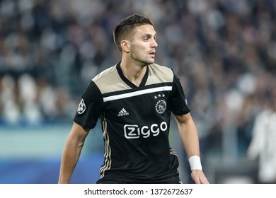 Turin, Italy. 16 April 2019. UEFA Champions League, Juventus Vs Ajax 1-2. Dusan Tadic, Ajax.