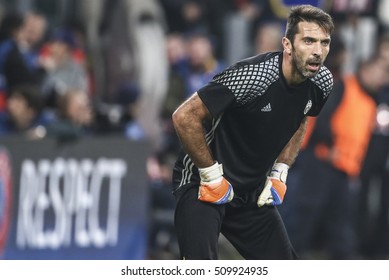 Turin, Italy, 2 November 2016. UEFA Champions League, Juventus Vs Lyon 1-1.
Gianluigi Buffon, Juventus