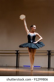 TURIN, ITALY - DECEMBER 19: Dancer Perform 