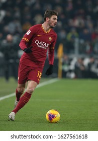 Turin, Italy, January 22 2020 18 Davide Santon (roma) During Juventus Vs Roma Italian TIM Cup Championship 