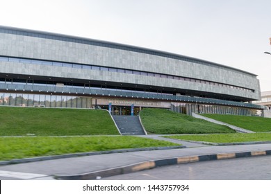 Turin, Italy - June 1, 2019: The Museo Nazionale Dell'Automobile (The National Automobile Museum).