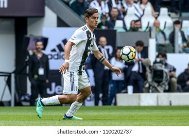 Turin, Italy. May 19, 2018. Allianz Stadium. Campionato Italiano SerieA, Juventus-Verona 2-1. Paulo Dybala with new jersey Juventus.