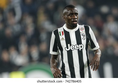 Turin, Italy. October 18, 2017. UEFA Champions League, Juventus - Sporting Lisbona 2-1. Blaise Matuidi, Juventus.