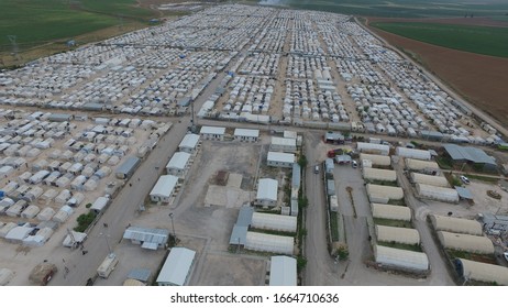 turkey şanlıurfa ceylanpınar 28.04.2017 
Tent city for Syrian refugees