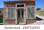 Turkey Ayvalik old historical stone houses photograph