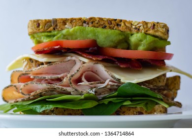 Turkey Bacon Avocado Sandwich