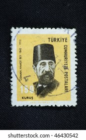 TURKEY - CIRCA 1970: A Stamp Printed In Turkey Shows Osman Hamdi Bey, Circa 1970