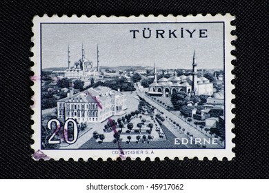 45 Edirne Stamp Images, Stock Photos & Vectors 