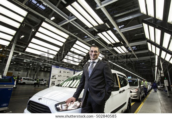 Turkey - December 17,2014 :Ford car factory.\
Izmit factory.
