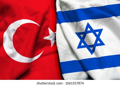 Turkey And Israel Flag Together