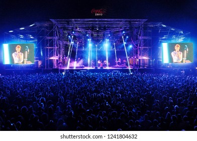 
Turkey / Istanbul 09.10.2013 La Roux On Rock'n Coke Festival 