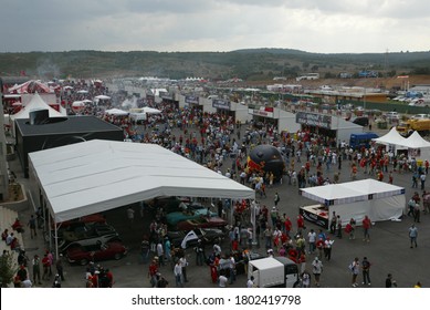 Turkey Istanbul Park Grand Prix was held 21 August 2005. Formula 1 Teams and their fans took their place in the stands, participated in various events in the entertainment areas.