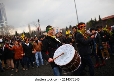 Diyarbakır, Turkey - January 20, 2012: Freedom Rally For Abdullah Öcalan Was Held By The Peace And Democracy Party (BDP).