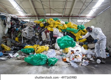 Turkey - May 15,2015 :Recycling Plant In Izmit. Electronic Waste Recycling Plant.