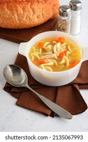 Turkey Noodle Soup With Carrots