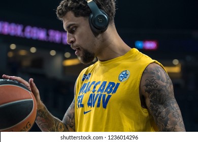 İstanbul / Turkey, November 20, 2018: Scottie Wilbekin During EuroLeague 2018-19 Round 8 Basketball Game Anadolu Efes Vs Maccabi FOX Tel Aviv Istanbul, Sinan Erdem Dome.