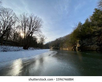 Turkey Run State Park In Winter