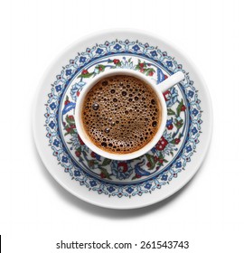 Turkish Coffee Top View