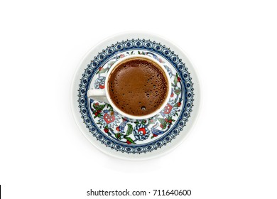 Turkish Coffee Top View