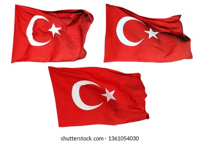Turkish Flag Isolated