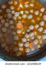 Turkish Food Sulu Kofte, Juicy Meatballs